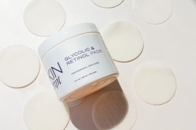 Glycolic and Retinol Pads (Skin Brightening Pads)