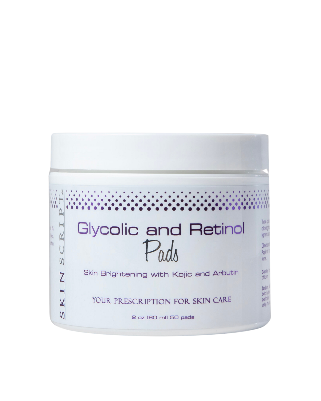 Glycolic and Retinol Pads (Skin Brightening Pads)